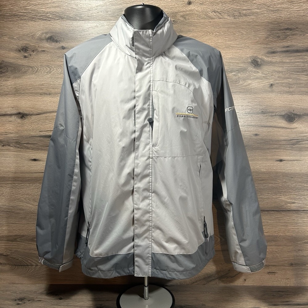 Free Country Jacket Men XL FCXtreme Snow Ski GRAY
